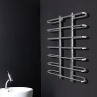 Водяной полотенцесушитель Ника Mix Вираж 80x50 Хром арт-Вираж 80/50 — фото 6, Водяные полотенцесушители