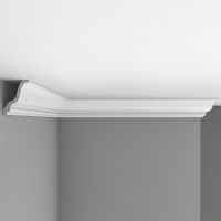 Карниз Decomaster 2400x75x57 мм арт-96211 — фото 1, Карнизы