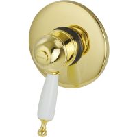 Смеситель для душа Migliore Oxford с термостатом Золото арт-19180 — фото 1, Смеситель для душа