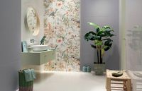 Керамическое панно Tubadzin Modern Pearl Parrots 119,8х119,8 см арт-5903238025263 — фото 2, Керамическая плитка