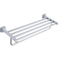 Полка для полотенец CeramaLux Domino Хром арт-95410 — фото 1, Полки для полотенец