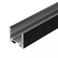 Товар: Профиль алюминиевый Arlight накладной Серебристый арт-033737 - фото 2 Профиль алюминиевый Arlight накладной Серебристый арт-033737 — фото 2, Профили для светодиодных лент