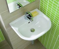 Раковина Jika Olymp 55 8.1061.2.000.104.9 Белая арт-8106120001049 — фото 3, Раковины подвесные