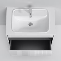 Тумба под раковину AM.PM Func 80 подвесная Белая глянцевая арт-M8FFUX0801WG — фото 11, Тумбы под раковину