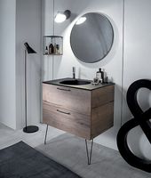 Зеркало Jacob Delafon Odeon Rive Gauche 90 Черный сатин арт-EB1268-S14 — фото 4, Зеркала в ванную комнату