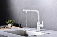 Смеситель для кухни Paulmark Viper Белый матовый арт-Vi213105-431 — фото 8, Смесители для кухни