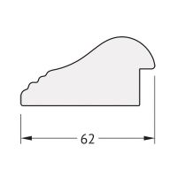 Зеркало Evoform Octagon 61х81 в багетной раме - Палисандр 62 мм арт-BY 7067 — фото 4, Зеркала в ванную комнату