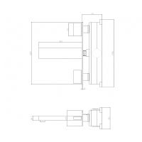 Смеситель для раковины Abber Daheim Черный матовый арт-AF82122B — фото 3, Смесители для раковины