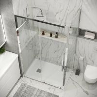 Товар: Душевая стенка Grossman Cosmo 90 профиль Хром стекло прозрачное арт-200.K33.02.90.10.00 - фото 3 Душевая стенка Grossman Cosmo 90 профиль Хром стекло прозрачное арт-200.K33.02.90.10.00 — фото 3, Боковые стенки