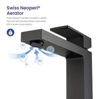 Товар: Смеситель для раковины Timo Selene Черный арт-3061/03F - фото 5 Смеситель для раковины Timo Selene Черный арт-3061/03F — фото 5, Смесители для раковины