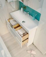 Тумба под раковину 1MarKa Gaula 60Н White арт-У92515 — фото 4, Тумбы под раковину