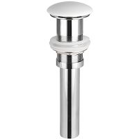 Донный клапан WellWant click-clack Белый матовый арт-WWSD2000W — фото 1, Донные клапаны