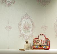 Обои Milassa Joli Флизелин (1*10,05) Коричневый, Медальоны/Цветы арт-Joli1 012/1 — фото 2, Обои для стен