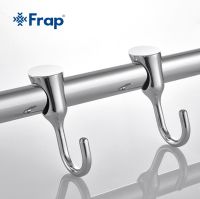 Вешалка для полотенец Frap F35 Хром арт-F3515-4 — фото 5, Крючки для полотенец
