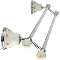 Товар: Полотенцедержатель Migliore Provance двойной Хром арт-17668 - фото 5 Полотенцедержатель Migliore Provance двойной Хром арт-17668 — фото 5, Полотенцедержатели