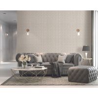 Обои Alessandro Allori Grace Винил на флизелине (1,06*10,05) Бежевый, Геометрия арт-1804-1 — фото 3, Обои для стен