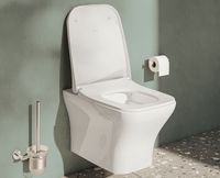 Унитаз Vitra Zentrum Square подвесной без сиденья арт-7484B003-0075 — фото 3, Подвесные унитазы