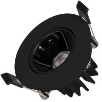 Встраиваемый светильник Arlight Forecast Черный арт-035451 — фото 1, Точечные светильники