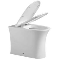 Унитаз Agger приставной с сиденьем Микролифт арт-AT01200 — фото 2, Приставные унитазы