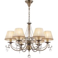 Люстра Maytoni Royal Classic Soffia Бежевая Бронза арт-RC093-PL-06-R — фото 1, Люстры
