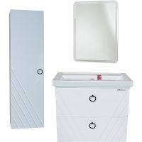 Тумба под раковину Bellezza Альба 60 подвесная Белая арт-4631709110019 — фото 3, Тумбы под раковину