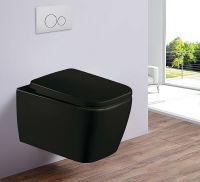 Товар: Унитаз Esbano Tiron-C подвесной Черный матовый с сиденьем Микролифт арт-ESUPTIROCBM - фото 2 Унитаз Esbano Tiron-C подвесной Черный матовый с сиденьем Микролифт арт-ESUPTIROCBM — фото 2, Подвесные унитазы