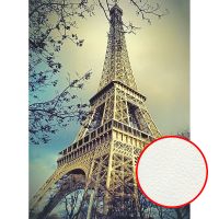 Фреска Ortograf Париж 4170 Фактура флок FLK Флизелин (1,4*1,9) Бежевый/Голубой, Город арт-4170 (флок FLK) — фото 1, Фрески