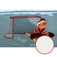 Фреска детская Ortograf Детские 30784 Фактура флок FLK Флизелин (4,1*2,7) Серый/Красный, Люди арт-30784 (флок FLK) — фото 1, Фрески