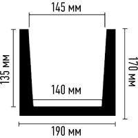 Декоративная балка Decomaster 3000x190x170 мм арт-545 — фото 2, Декоративные элементы