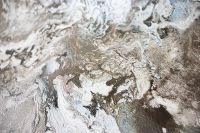 Обои Emiliana Parati Carrara 3 Винил на флизелине (1,06*10,05) Коричневый/Бирюзовый, Мрамор арт-84611 — фото 3, Обои для стен