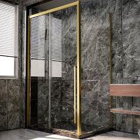 Товар: Душевая стенка Veconi Premium Trento SP-30G 90 профиль Брашированное золото стекло прозрачное арт-SP30-G-90-01-C4 - фото 2 Душевая стенка Veconi Premium Trento SP-30G 90 профиль Брашированное золото стекло прозрачное арт-SP30-G-90-01-C4 — фото 2, Боковые стенки