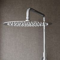 Душевая система Jacob Delafon Metro с термостатом Хром арт-E26588-CP — фото 5, Душевые стойки