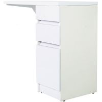 Тумба с раковиной Orange Sistema 100 R Белая глянцевая арт-ST-40TUW+RAR — фото 6, Тумбы с раковиной