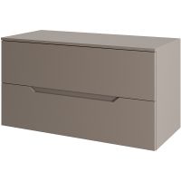 Тумба под раковину Orange Line 100 подвесная Латте матовый арт-Li-100TuLMDF — фото 1, Тумбы под раковину