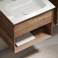 Тумба под раковину Sancos Marmi 1.0 60 подвесная Дуб чарльстон арт-MR1.060ECH — фото 6, Тумбы под раковину