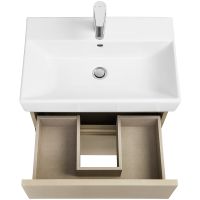 Тумба под раковину Roca Oleta 60 подвесная Капучино арт-A857639515 — фото 4, Тумбы под раковину