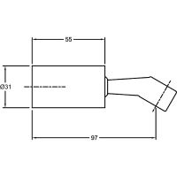 Держатель ручного душа Jacob Delafon Хром арт-E75094-CP — фото 3, Держатели для душа