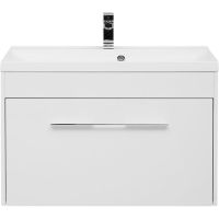 Тумба с раковиной Aquanet Августа 90 подвесная Белая арт-287695 — фото 3, Тумбы с раковиной