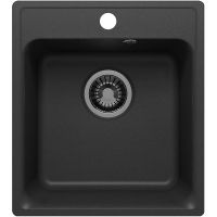 Товар: Кухонная мойка Reflection Quadra 43 Черная арт-RF0243BL - фото 1 Кухонная мойка Reflection Quadra 43 Черная арт-RF0243BL — фото 1, Кухонные мойки
