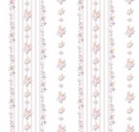 Обои Milassa Classic Флизелин (1*10,05) Сиреневый/Розовый, Цветы/Полоса арт-LS4 007 — фото 1, Обои для стен