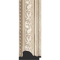 Зеркало Evoform Exclusive 170х80 с фацетом в багетной раме - Виньетка серебро 109 мм арт-BY 3608 — фото 2, Зеркала в ванную комнату