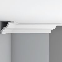 Карниз Decomaster 2400x135x142 мм арт-96271 — фото 1, Карнизы