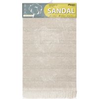 Коврик для ванной комнаты Fixsen Sandal 50х80 Бежевый арт-FX-8020A — фото 4, Коврики для ванной комнаты