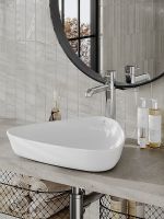 Раковина-чаша Orange 50 Белая глянцевая арт-B07-500W — фото 7, Раковины накладные