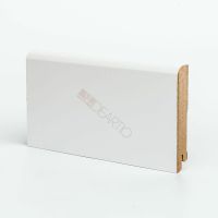 Плинтуса Deartio Премиум Белый МДФ 2050х100х16 мм арт-U 102-100 — фото 1, Напольные плинтусы