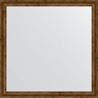 Зеркало Evoform Definite 60х60 в багетной раме - Красная бронза 37 мм арт-BY 0613 — фото 1, Зеркала в ванную комнату