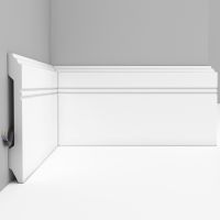 Плинтус Decomaster 2400x107x12 мм арт-D105-115 — фото 1, Плинтуса напольные