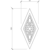 Товар: Орнамент Европласт 22x120x51 мм арт-1.60.015 - фото 2 Орнамент Европласт 22x120x51 мм арт-1.60.015 — фото 2, Колонны