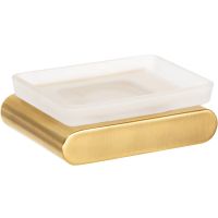 Мыльница Remer Lounge Золото брашированное арт-LN10BG — фото 1, Мыльницы