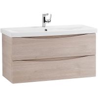 Тумба под раковину BelBagno Marino-Cer 100 подвесная Rovere Grigio арт-MARINO-CER-1000-2C-SO-RG-P — фото 2, Тумбы под раковину